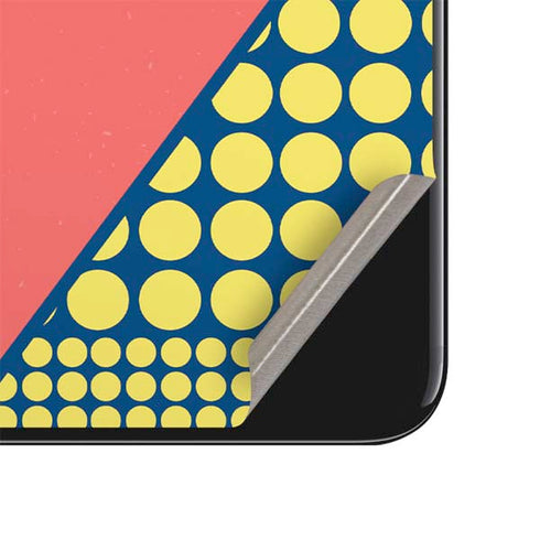 Coral Diagonal Split iPhone SE (2nd & 3rd Gen) Skin