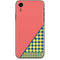 Coral Diagonal Split iPhone XR Skin
