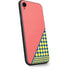 Coral Diagonal Split iPhone XR Skin