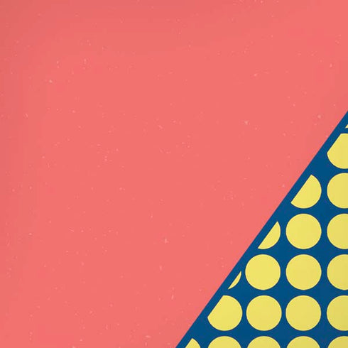 Coral Diagonal Split iPhone XS Pro Case