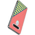 Coral Diagonal Split LG Stylo 6 Clear Case
