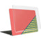 Coral Diagonal Split MacBook Air 13in M1 (2021) Case plus Skin