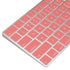 Coral Diagonal Split Magic Keyboard Skin