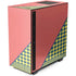 Coral Diagonal Split NZXT H510 Compact ATX Mid-Tower Case Skin
