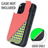 Coral Diagonal Split Otterbox Defender iPhone Skin
