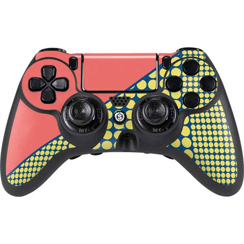 Coral Diagonal Split PS4/PC SCUF Impact Controller Skin