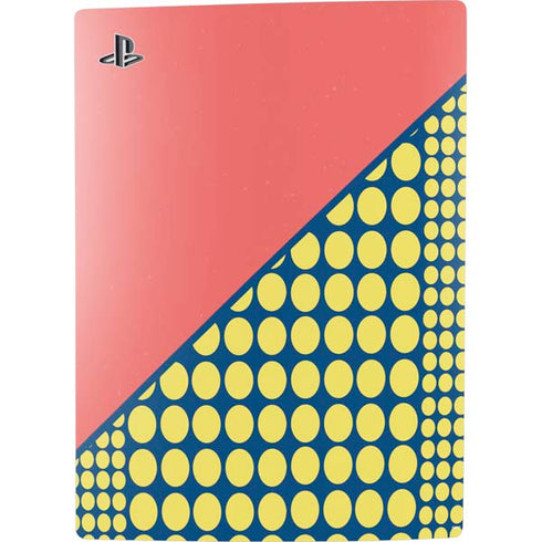 Coral Diagonal Split PS5 Bundle Skin