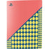 Coral Diagonal Split PS5 Console Skin