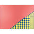 Coral Diagonal Split Surface Laptop 4 15in Skin