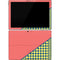 Coral Diagonal Split Surface Pro 7 Skin