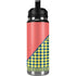 Coral Diagonal Split YETI Rambler 26oz Bottle Skin