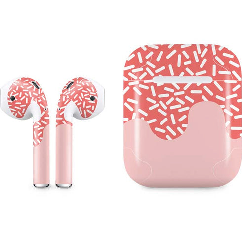 Coral Spring Sprinkles Apple AirPods Skin