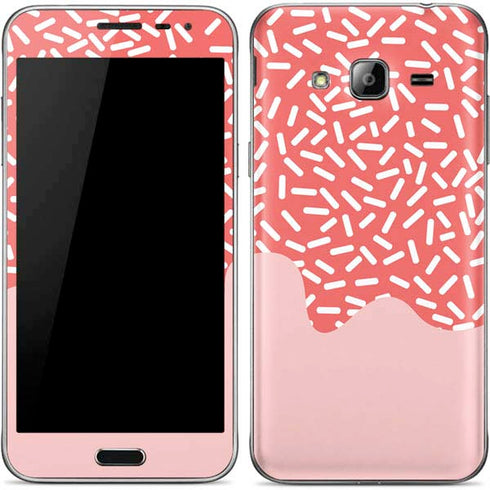 Coral Spring Sprinkles Galaxy J3 Skin