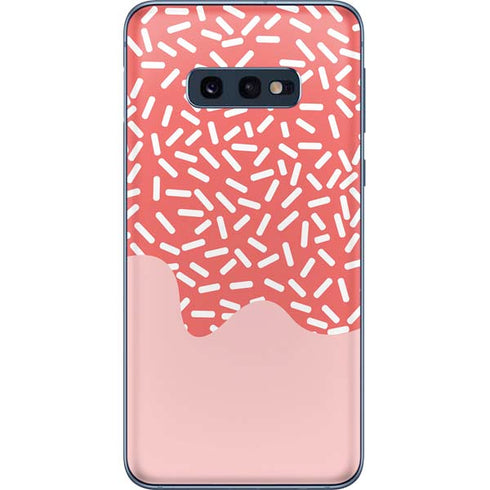 Coral Spring Sprinkles Galaxy S10e Skin
