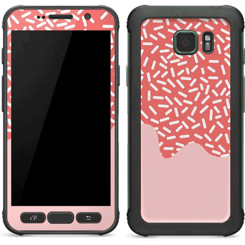Coral Spring Sprinkles Galaxy S7 Active Skin