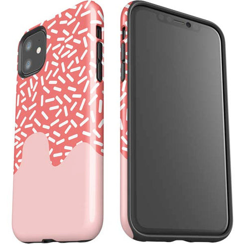 Coral Spring Sprinkles iPhone 11 Impact Case