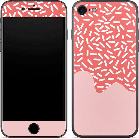 Coral Spring Sprinkles iPhone 7 Skin
