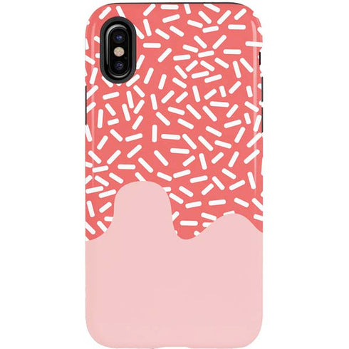 Coral Spring Sprinkles iPhone X Pro Case