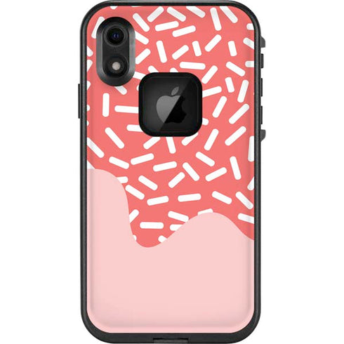 Coral Spring Sprinkles LifeProof Fre iPhone Skin