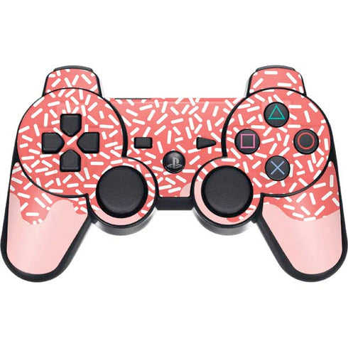 Coral Spring Sprinkles PS3 Dual Shock wireless controller Skin