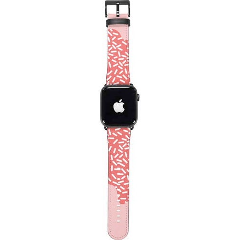 Coral Spring Sprinkles Apple Watch Band 42-44mm