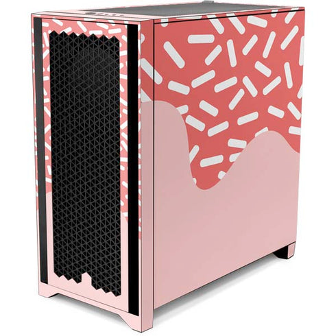 Coral Spring Sprinkles Corsair 4000D Tempered Glass Mid-Tower ATX Case Skin