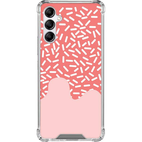 Coral Spring Sprinkles Galaxy A14 5G Clear Case