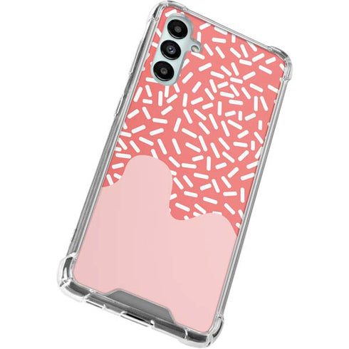 Coral Spring Sprinkles Galaxy A14 5G Clear Case