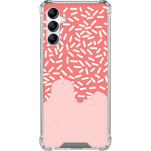 Coral Spring Sprinkles Galaxy A15 5G Clear Case
