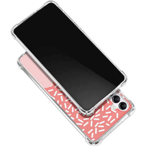 Coral Spring Sprinkles Galaxy A15 5G Clear Case