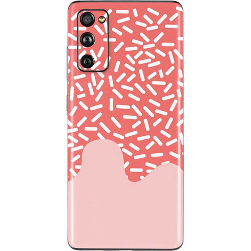Coral Spring Sprinkles Galaxy S20 Fan Edition Skin