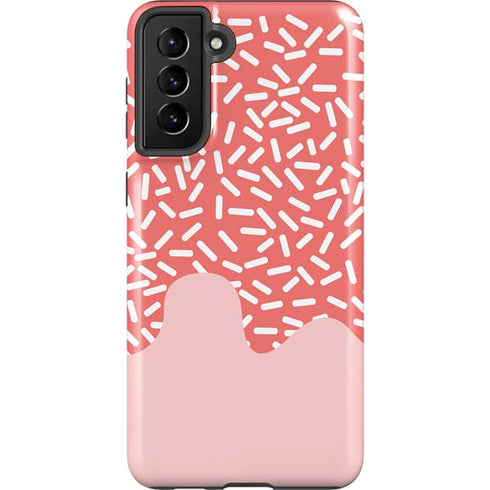 Coral Spring Sprinkles Galaxy S21 Plus 5G Pro Case