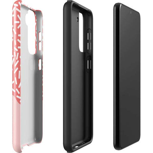 Coral Spring Sprinkles Galaxy S22 Plus Pro Case