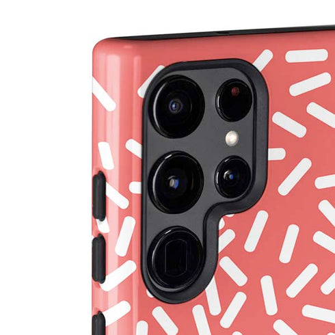 Coral Spring Sprinkles Galaxy S22 Ultra Pro Case