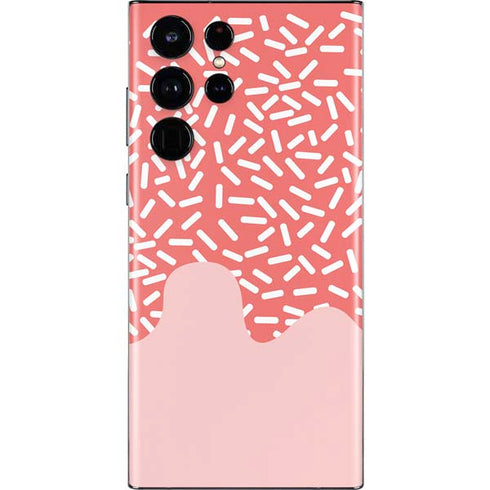Coral Spring Sprinkles Galaxy S22 Ultra Skin