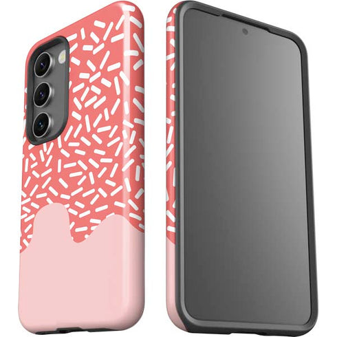 Coral Spring Sprinkles Galaxy S23 Pro Case