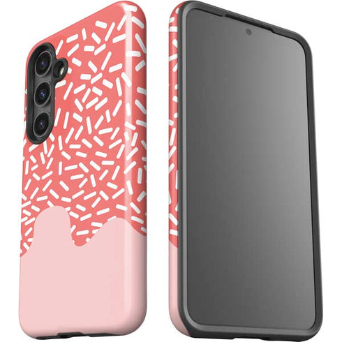 Coral Spring Sprinkles Galaxy S24 Plus Impact Case