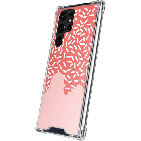 Coral Spring Sprinkles Galaxy S24 Ultra Clear Case