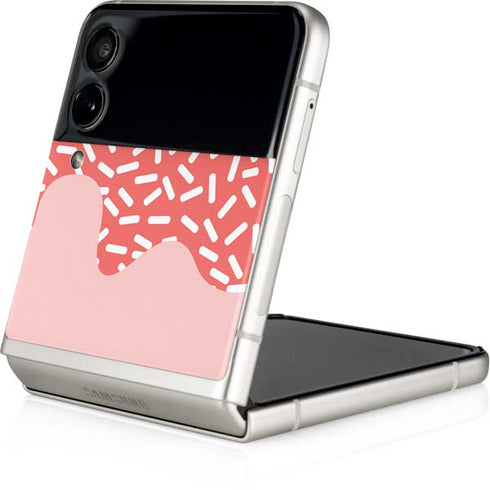 Coral Spring Sprinkles Galaxy Z Flip3 5G Skin