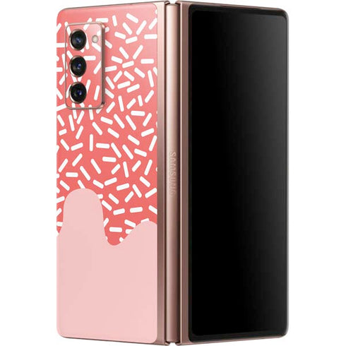 Coral Spring Sprinkles Galaxy Z Fold2 5G Skin