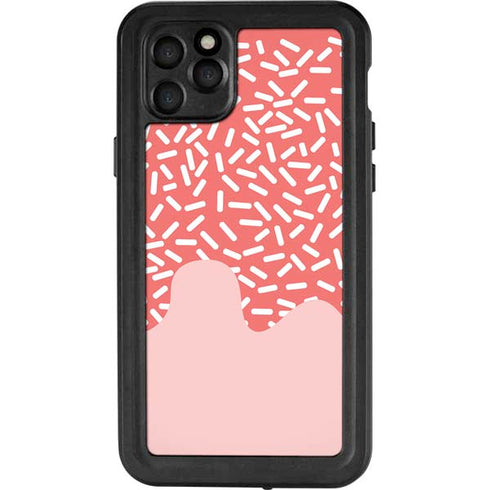 Coral Spring Sprinkles iPhone 11 Pro Max Waterproof Case