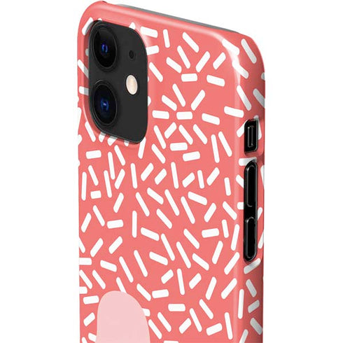Coral Spring Sprinkles iPhone 12 Mini Lite Case