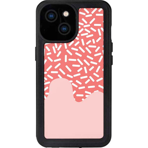 Coral Spring Sprinkles iPhone 13 Mini Waterproof Case