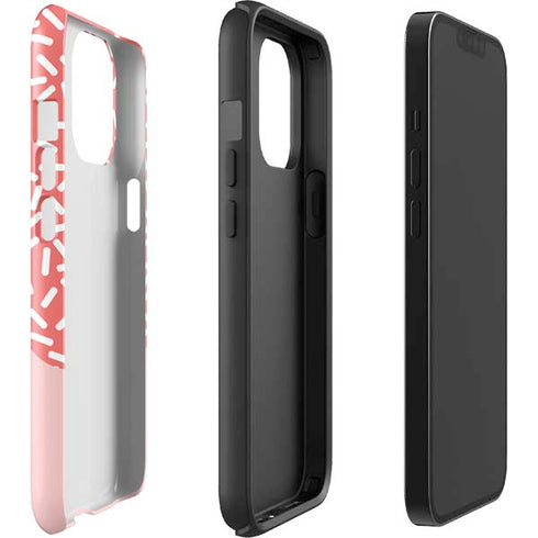 Coral Spring Sprinkles iPhone 13 Pro Max Impact Case