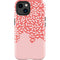 Coral Spring Sprinkles iPhone 14 Plus Impact Case