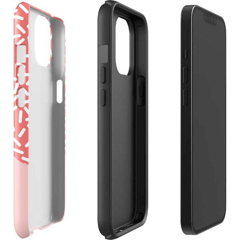 Coral Spring Sprinkles iPhone 14 Plus Impact Case