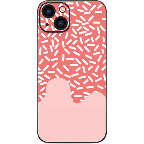 Coral Spring Sprinkles iPhone 14 Plus Skin