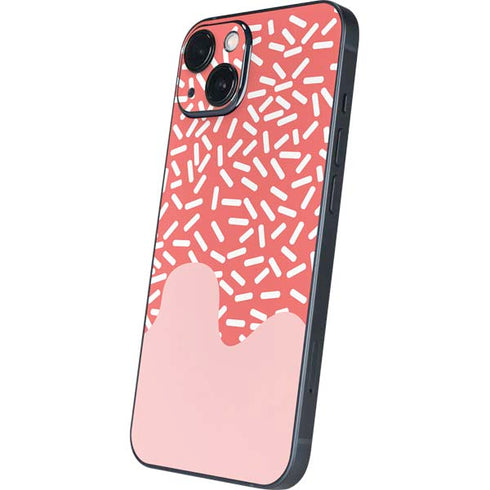 Coral Spring Sprinkles iPhone 15 Plus Skin