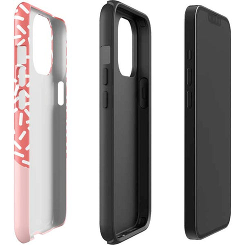 Coral Spring Sprinkles iPhone 15 Pro Max Impact Case