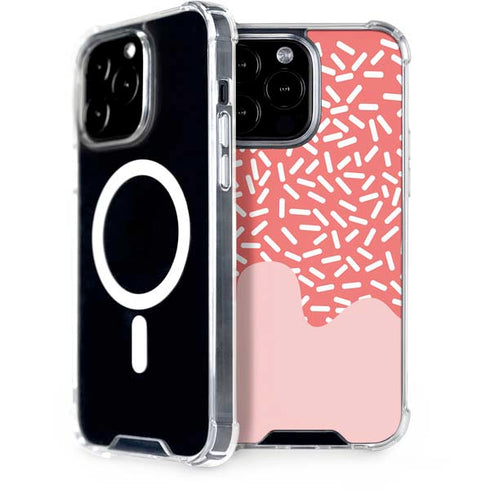 Coral Spring Sprinkles iPhone 14 Pro Max MagSafe Case